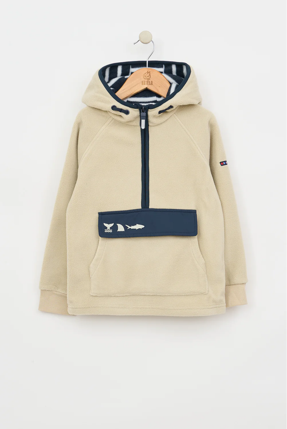 Off White Polar Pouch Jacket
