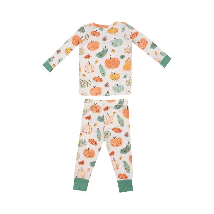 Crayon Pumpkins PJ Set