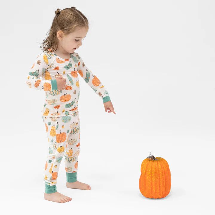 Crayon Pumpkins PJ Set