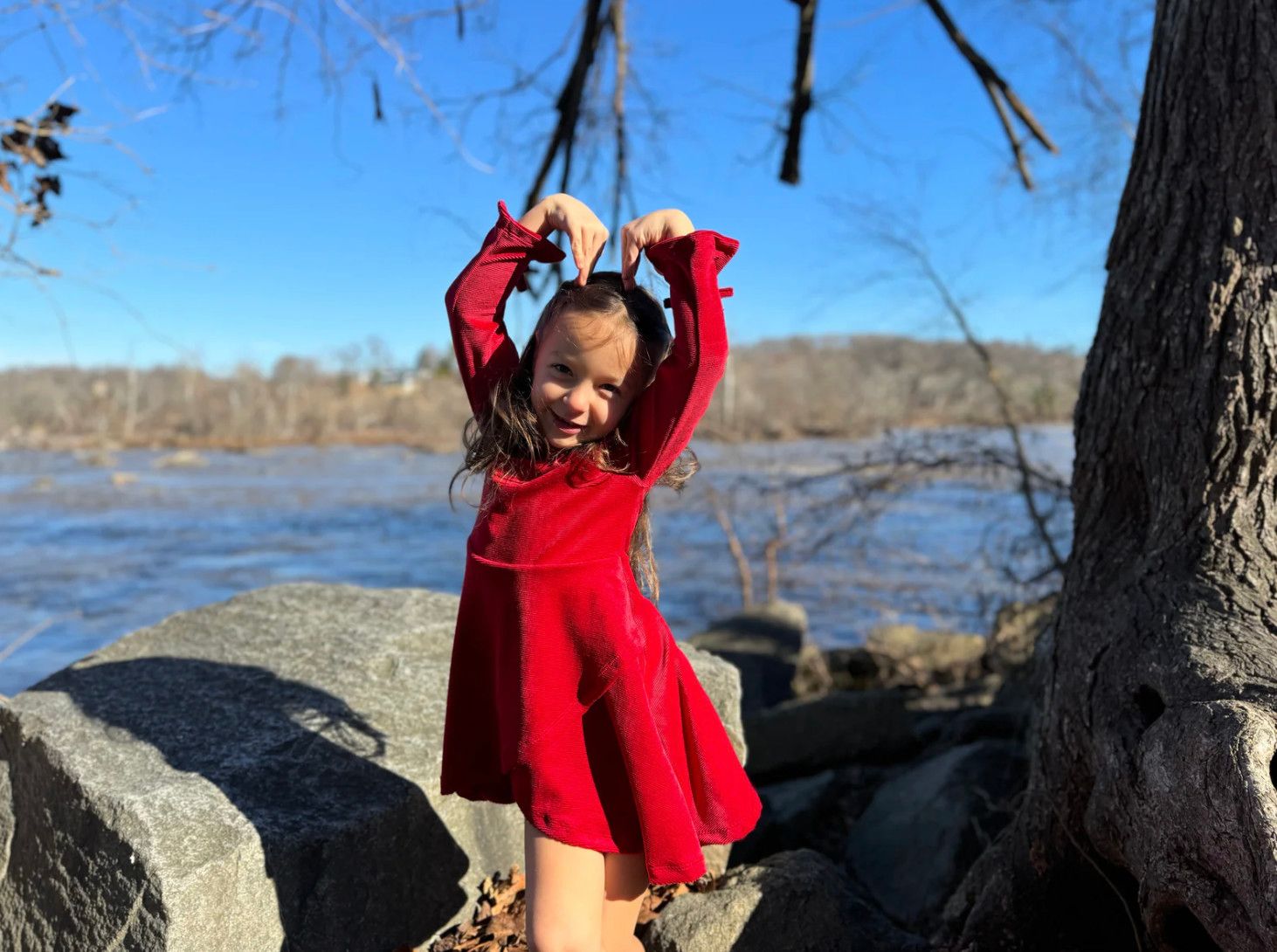 Red Shiloh Dress