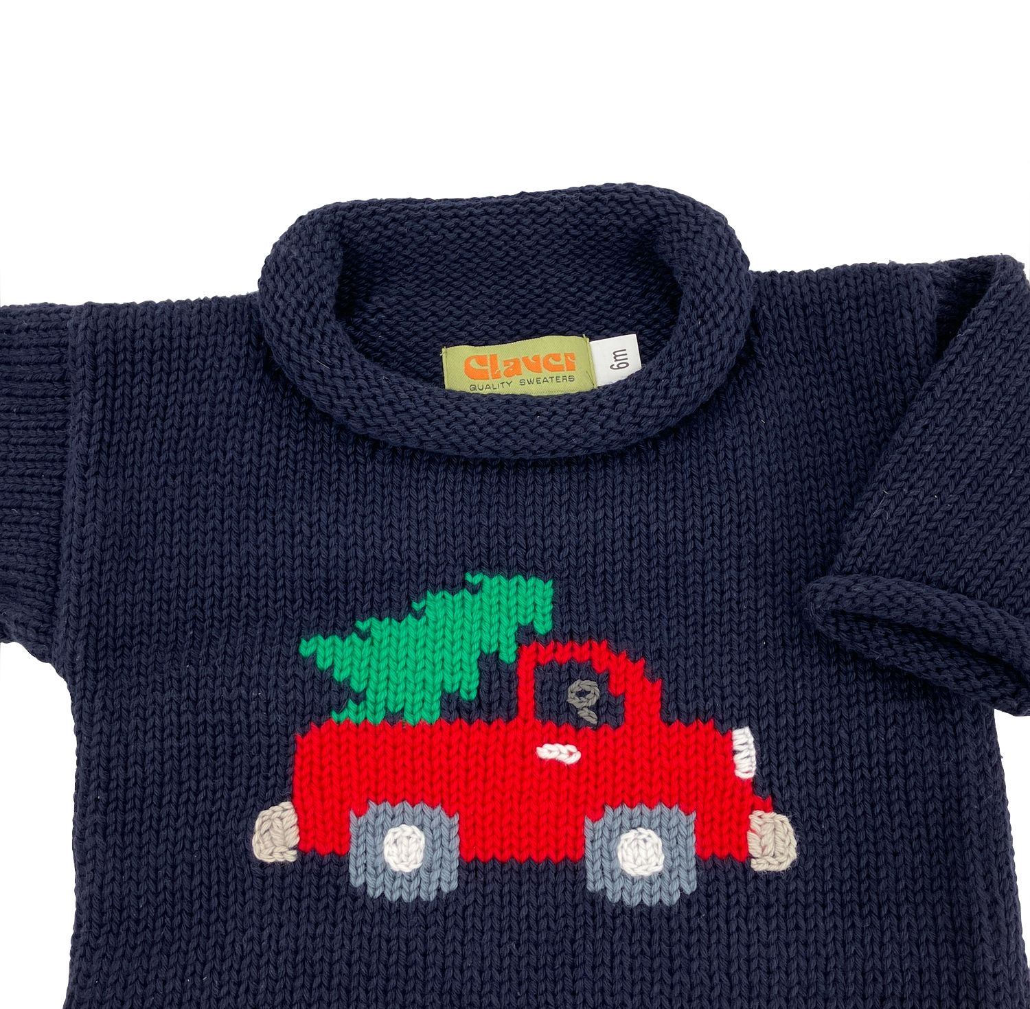 Classic Truck with Christmas Tree Sweater