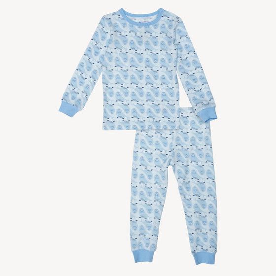 Blue Sign Sealed Delivered PJ Set