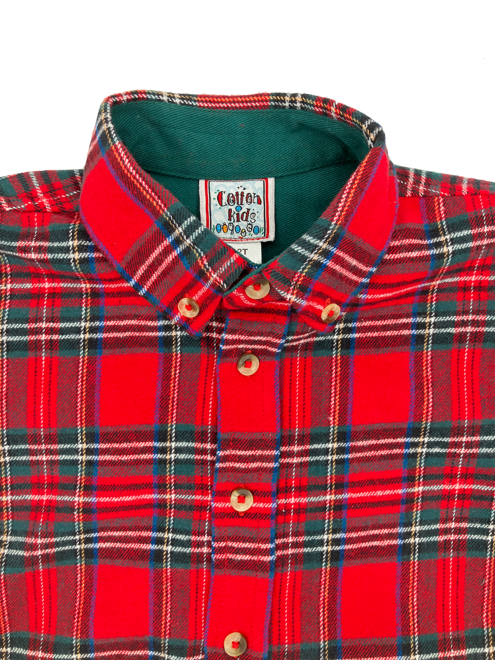 Red Plaid Buttondown Shirt