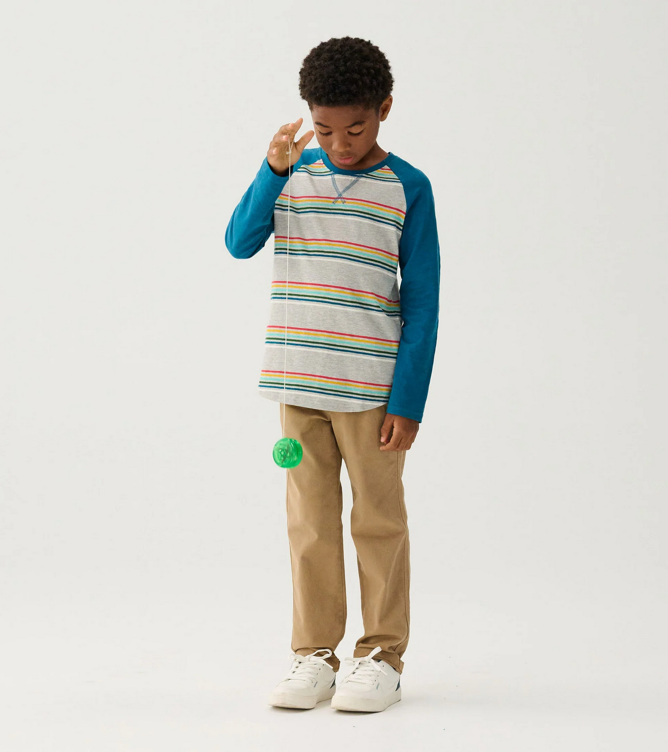 Retro Stripe Longsleeve Tee