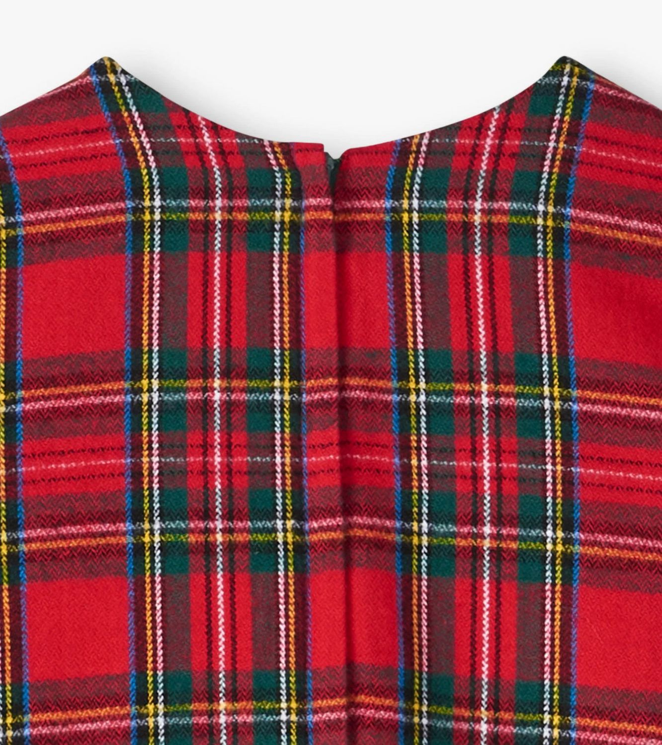 Red Plaid A-Line Dress