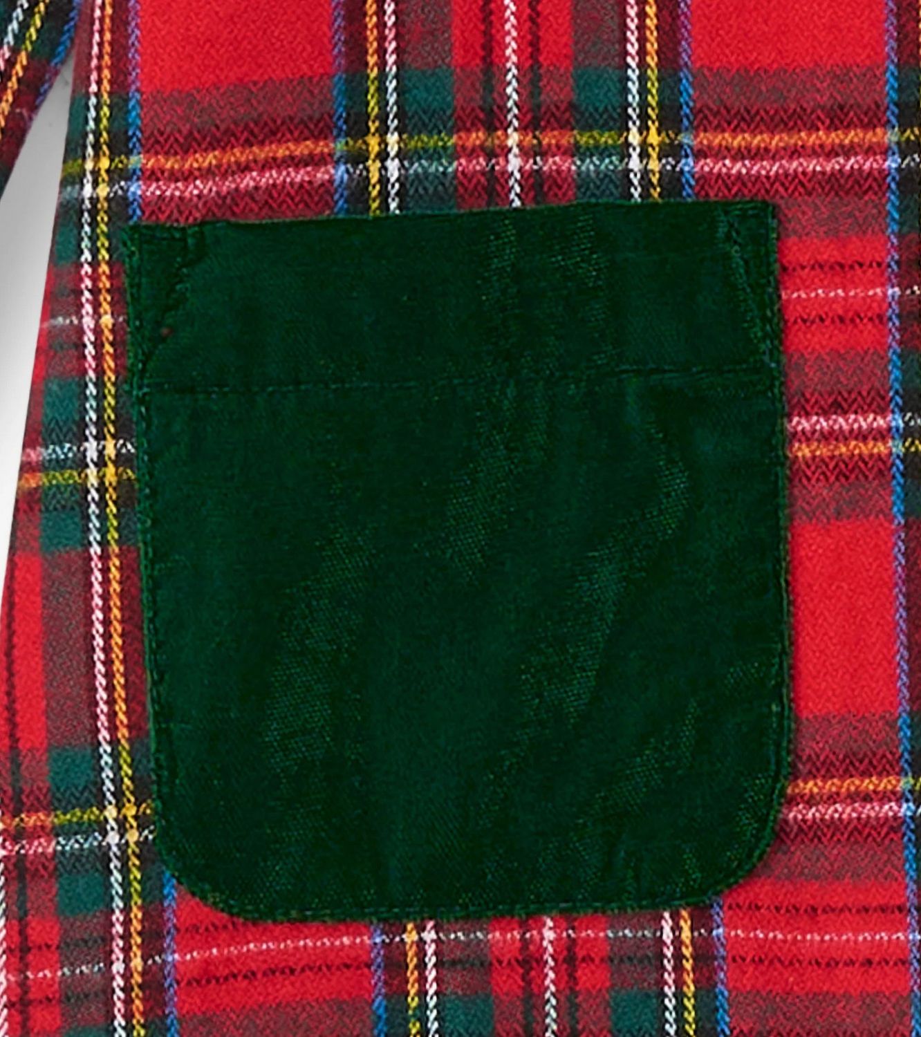 Red Plaid A-Line Dress