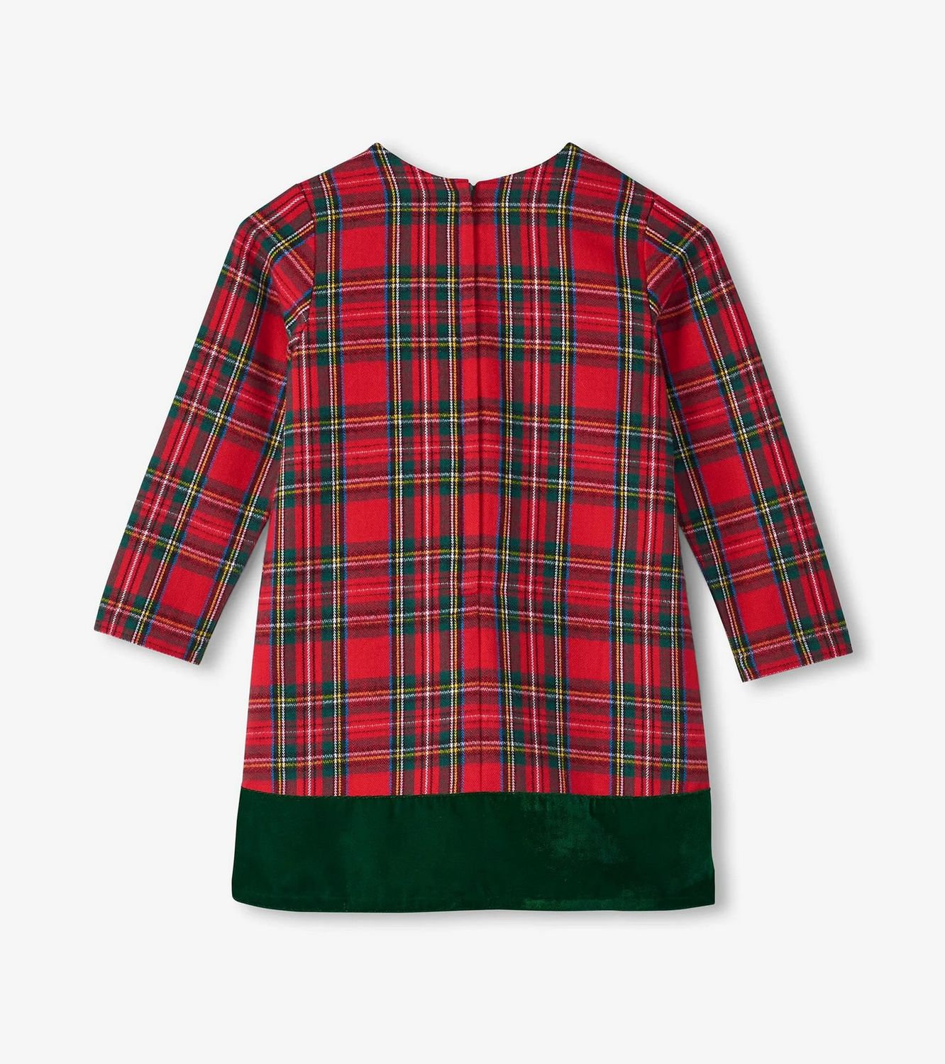 Red Plaid A-Line Dress