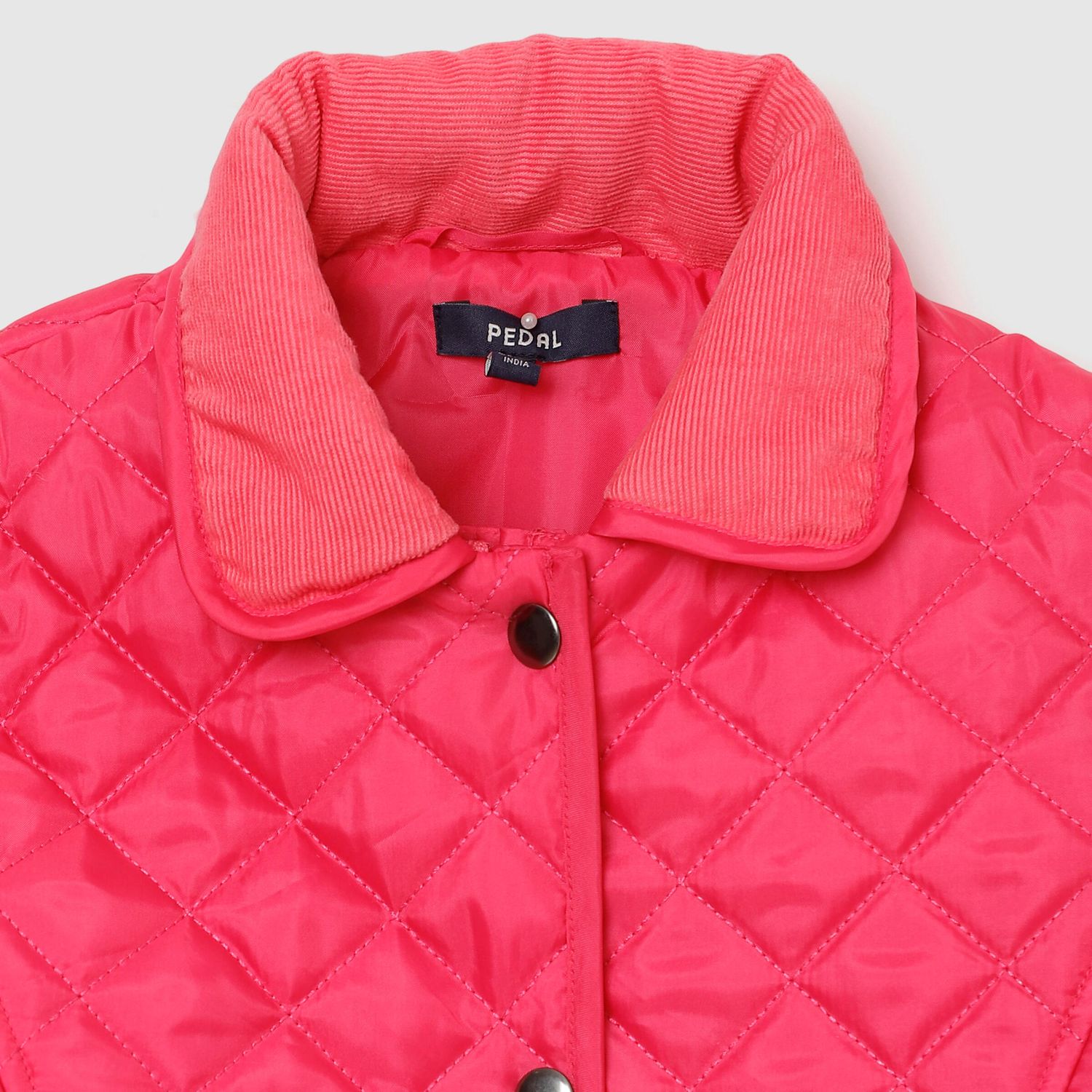 Hot Pink Quilted Jacket