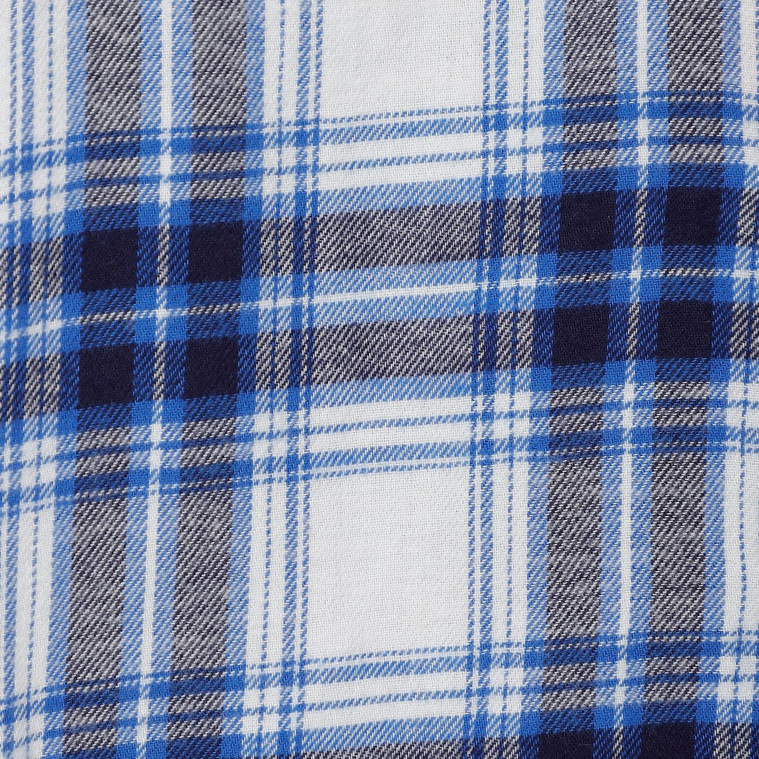 Blue/Grey Plaid Shirt