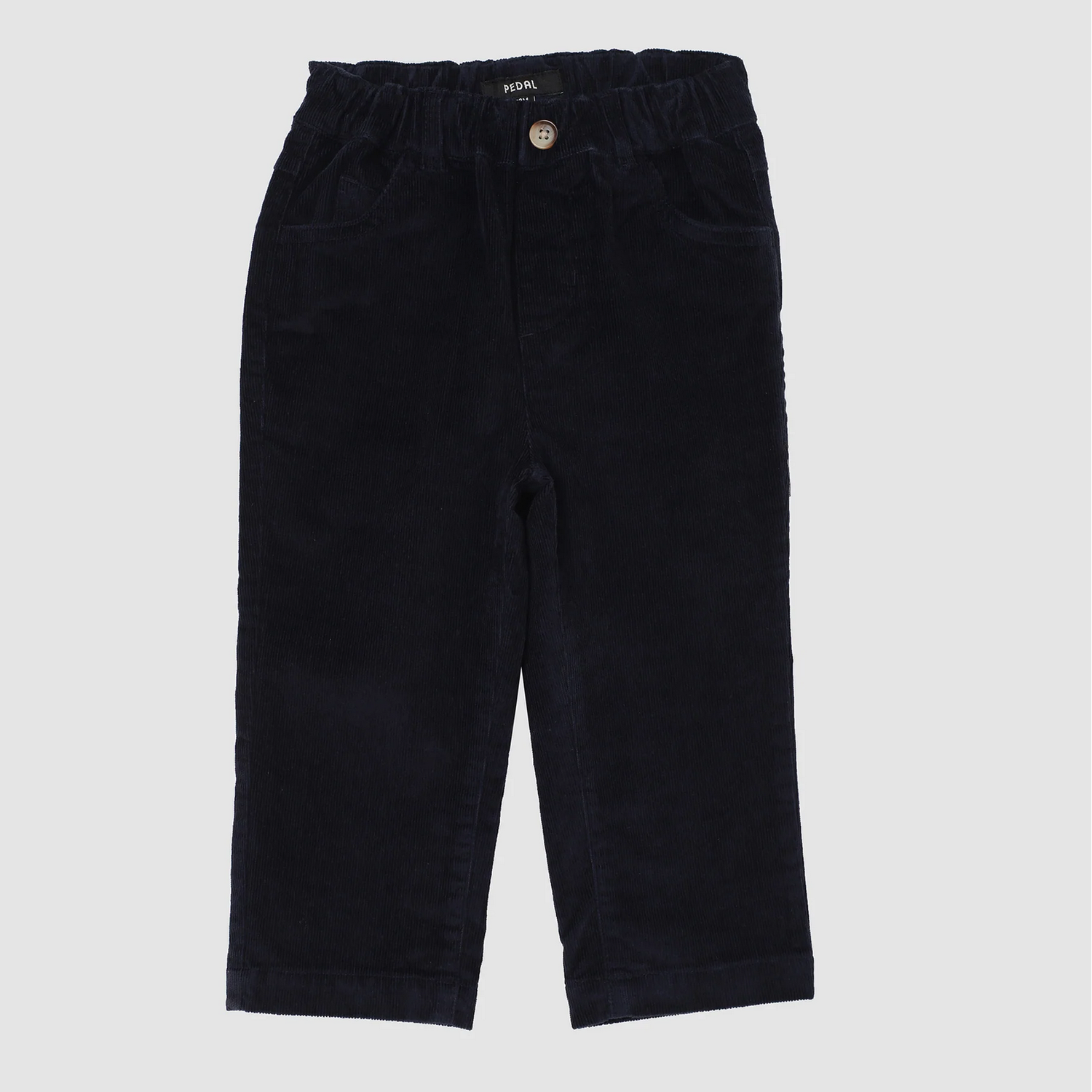 Navy Slim Fit Stretch Cord
