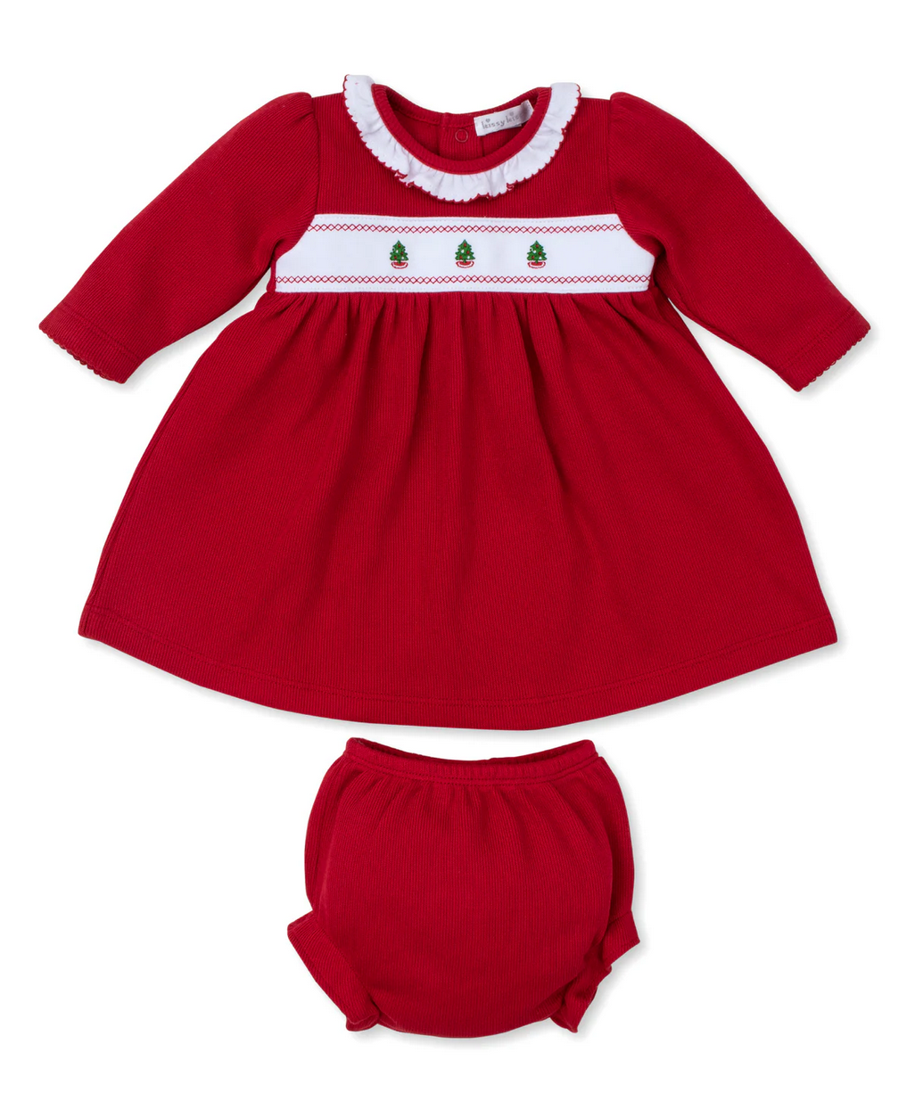 Red Classic Holiday Dress Set