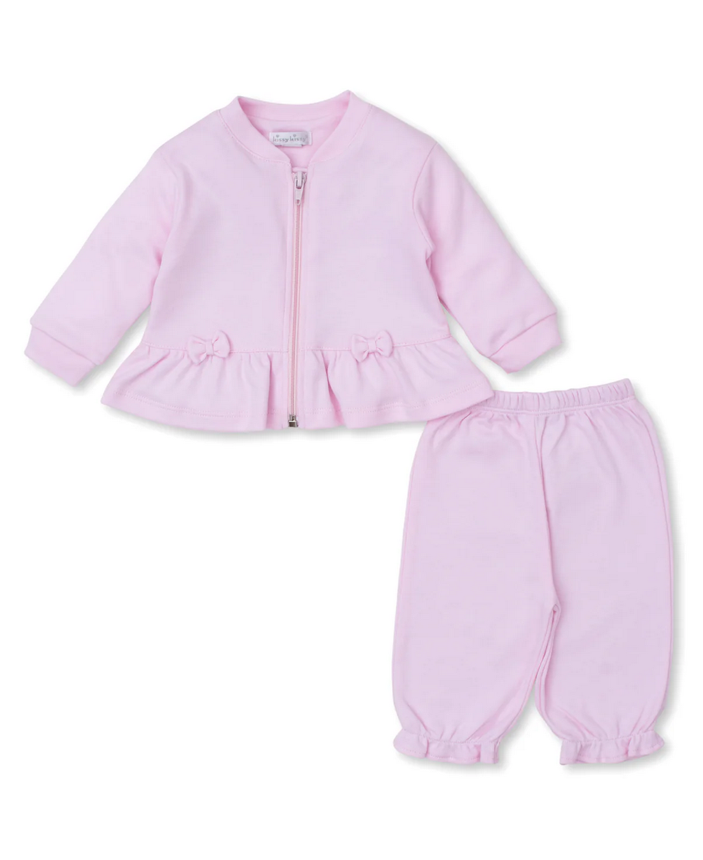 Pink Swan Pant+Jacket Set