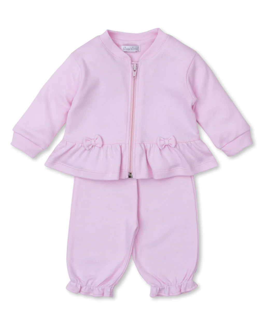 Pink Swan Pant+Jacket Set