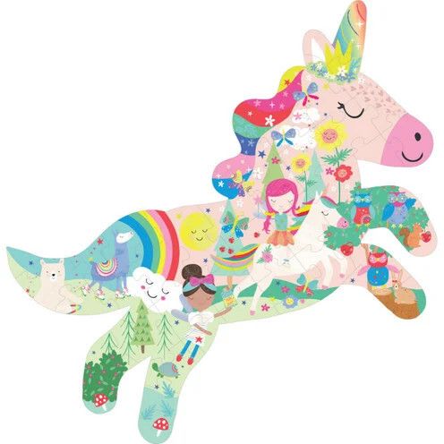 Rainbow Unicorn 40Pc Puzzle