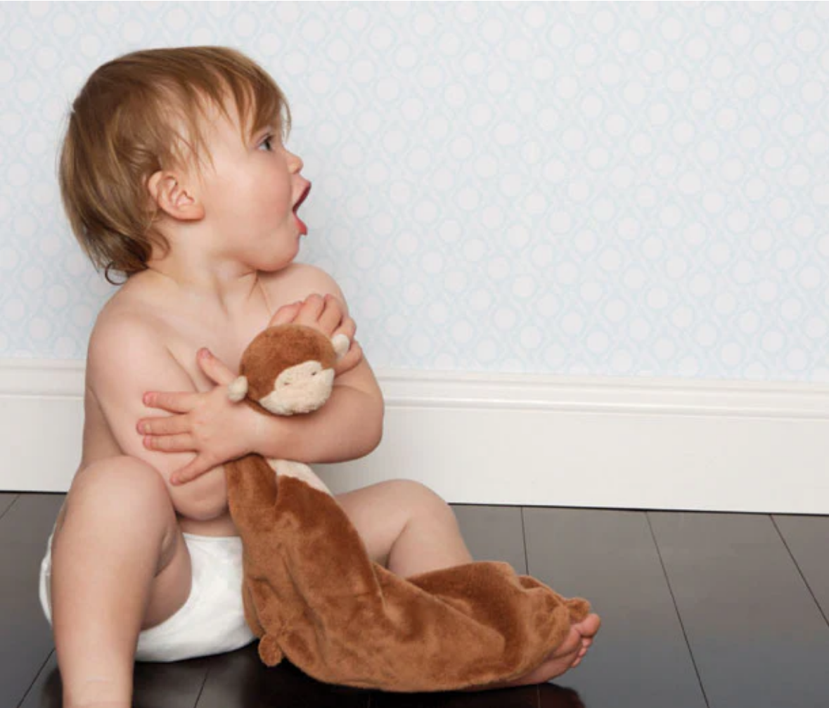 Brown Monkey Blankie