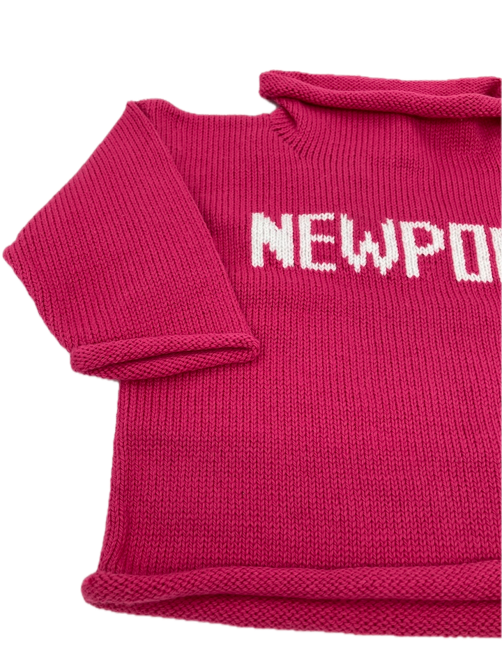 Pink Knit Newport Sweater
