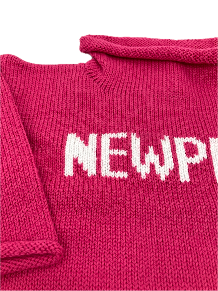 Pink Knit Newport Sweater