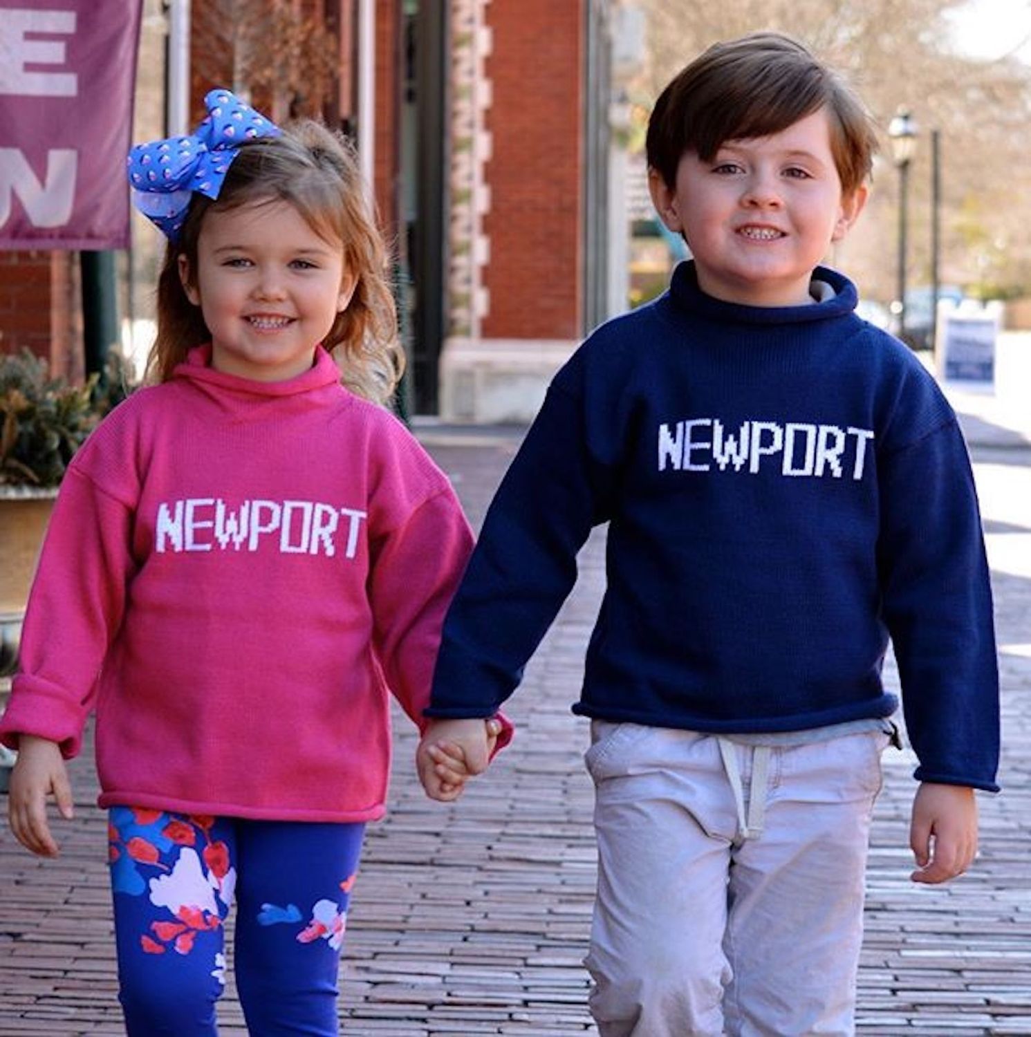 Pink Knit Newport Sweater