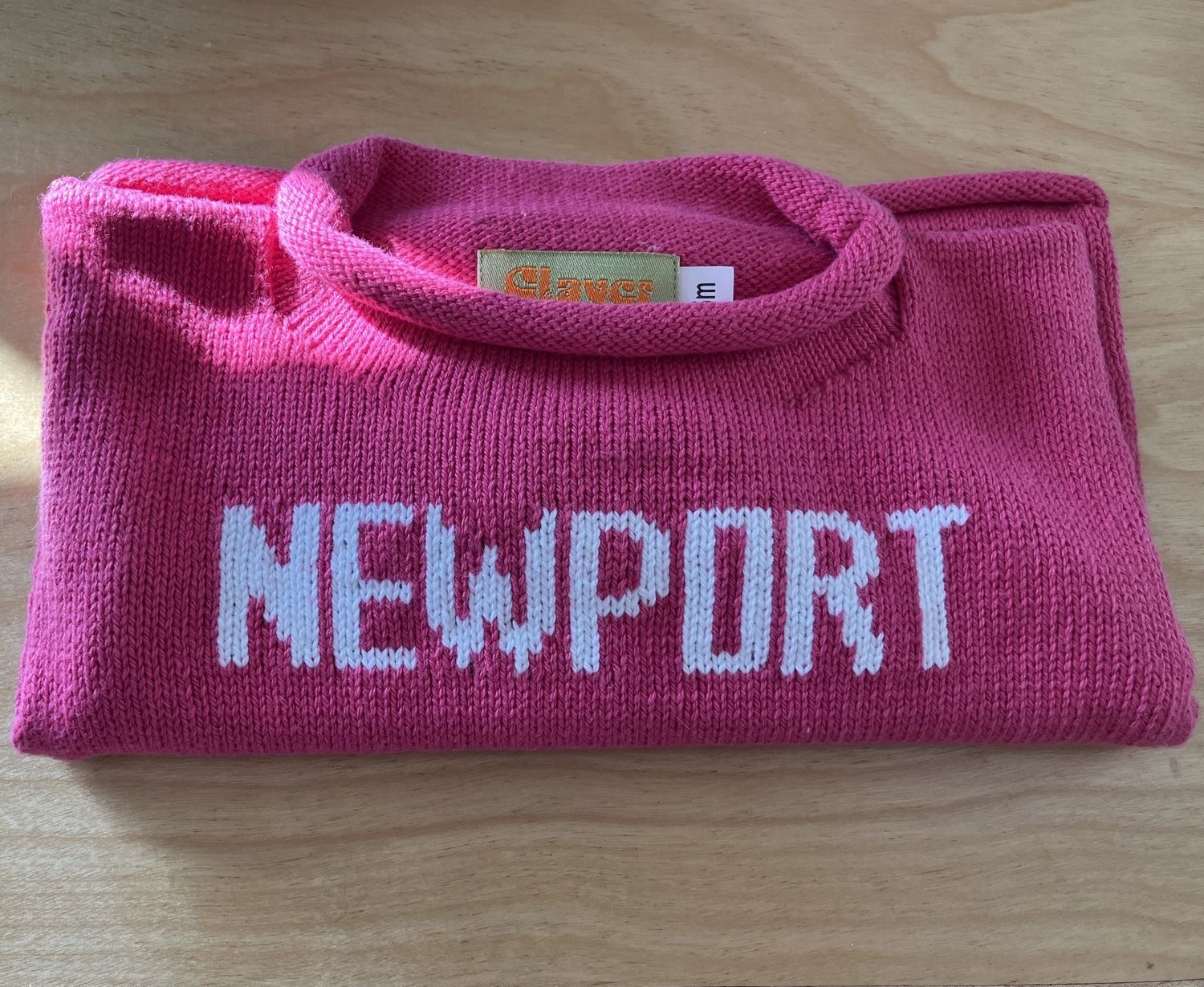 Pink Knit Newport Sweater