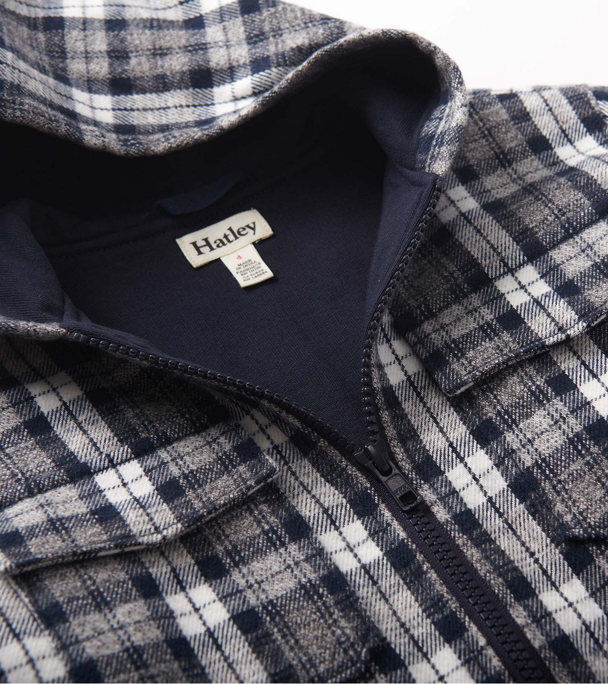 Plaid Flannel Hoodie