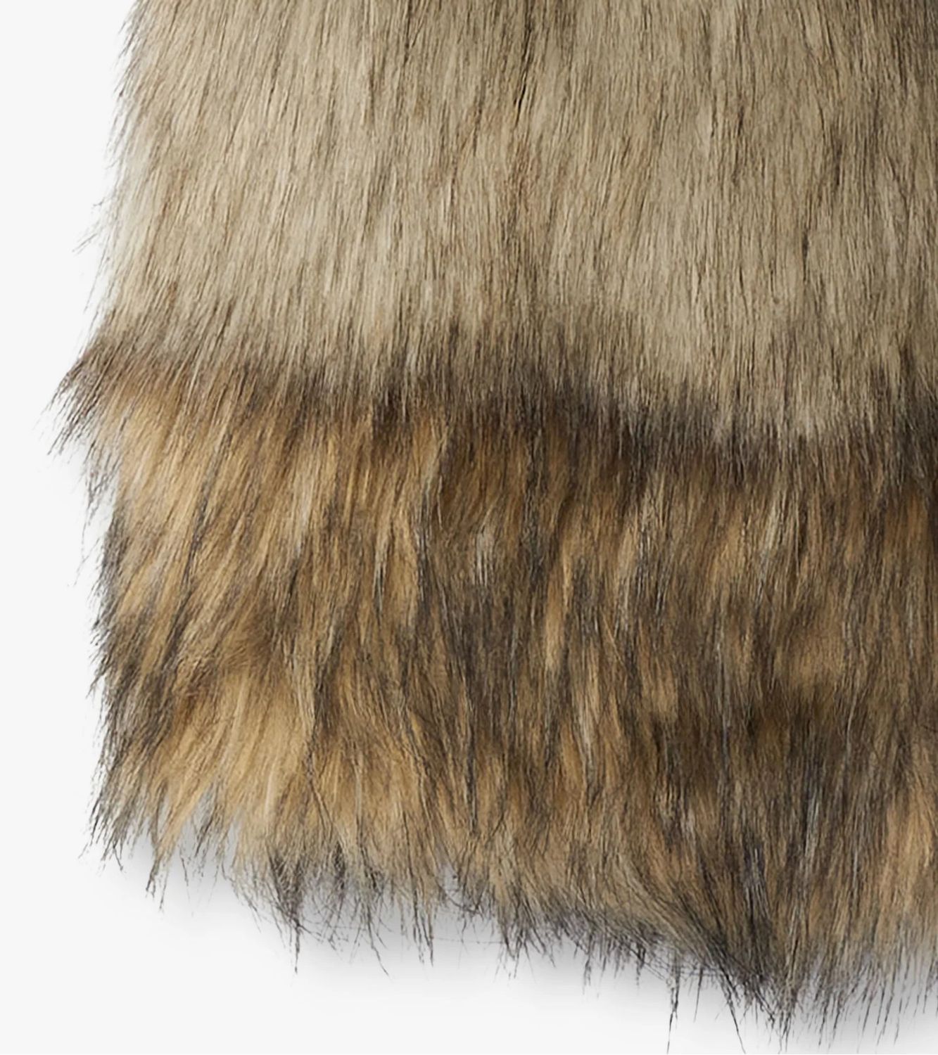 Brown Faux Fur Vest