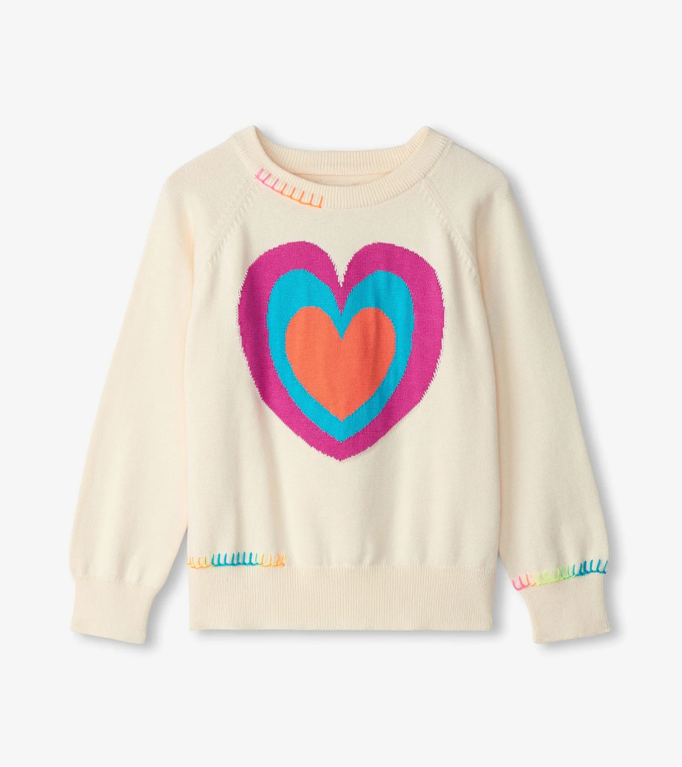 Layered Hearts Sweater