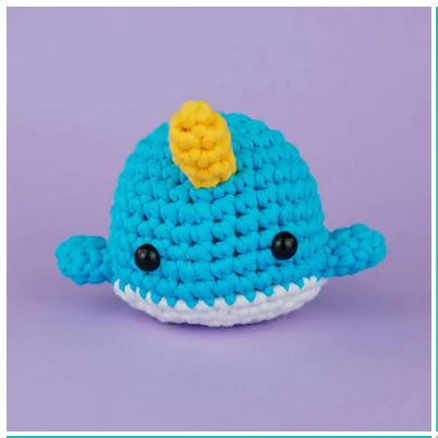 Bjorn the Narwhal Beginner Crochet Kit