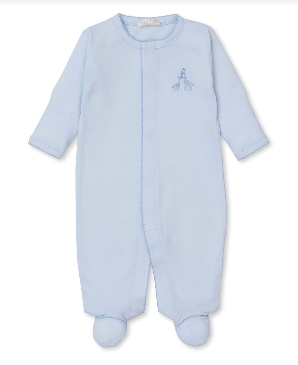 Embroidered Giraffe Footie