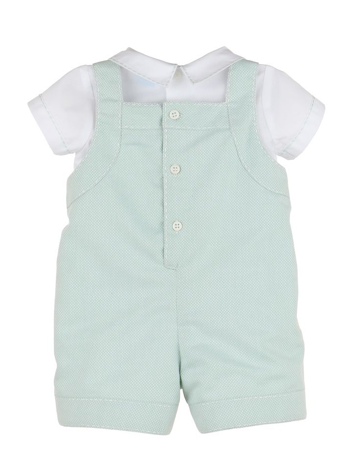 Aqua Duotone Romper Set