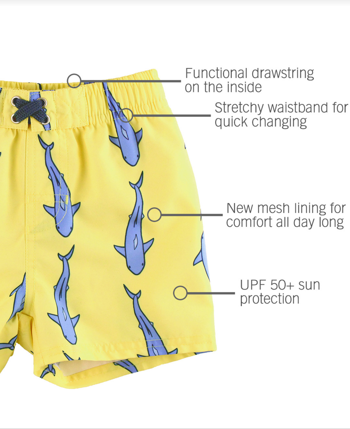 Jawsome Swim Trunks