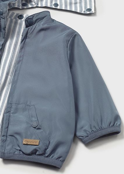 Star Blue Reversible Windbreaker