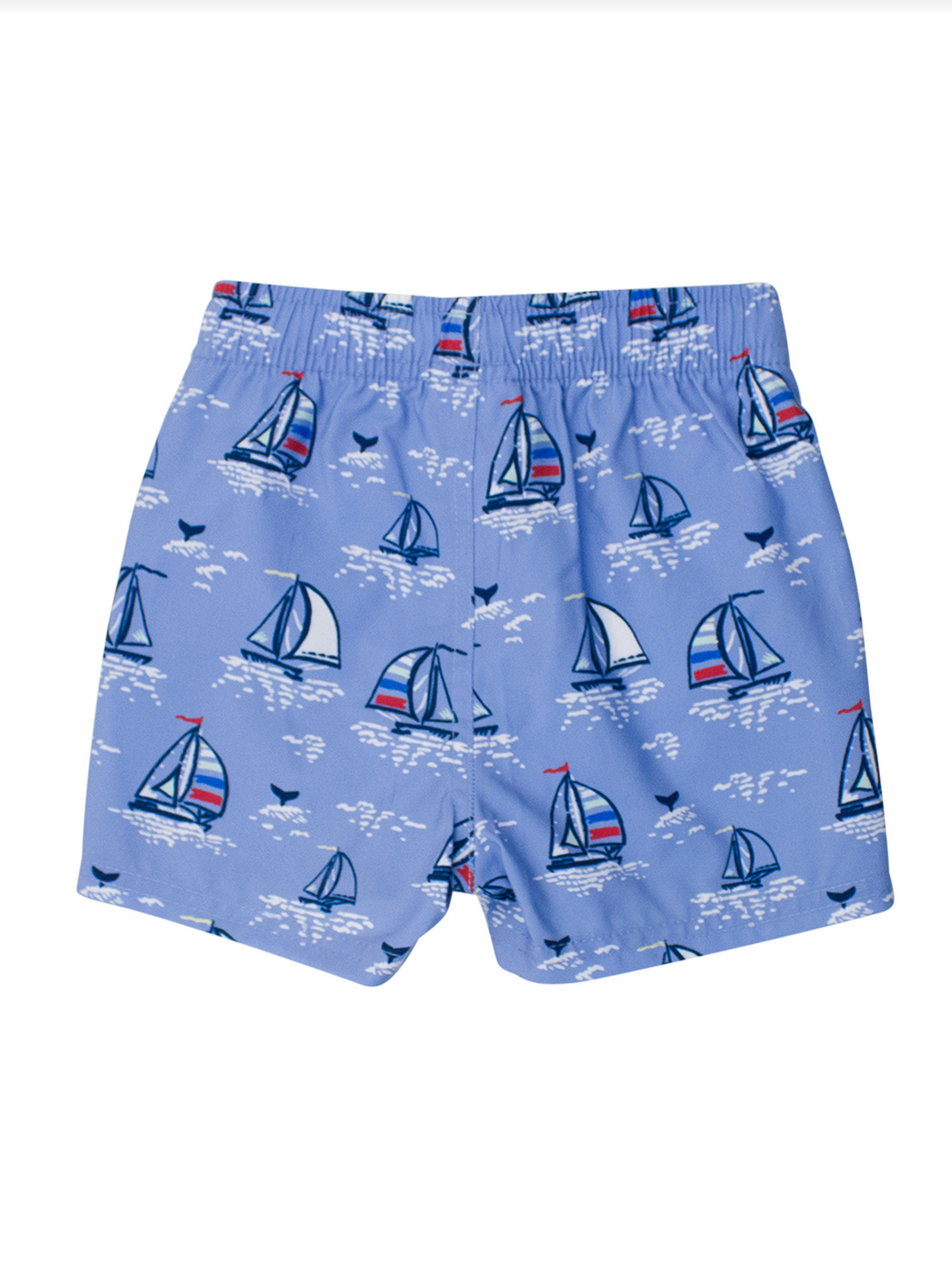 Blue Seas The Day Swim Trunks