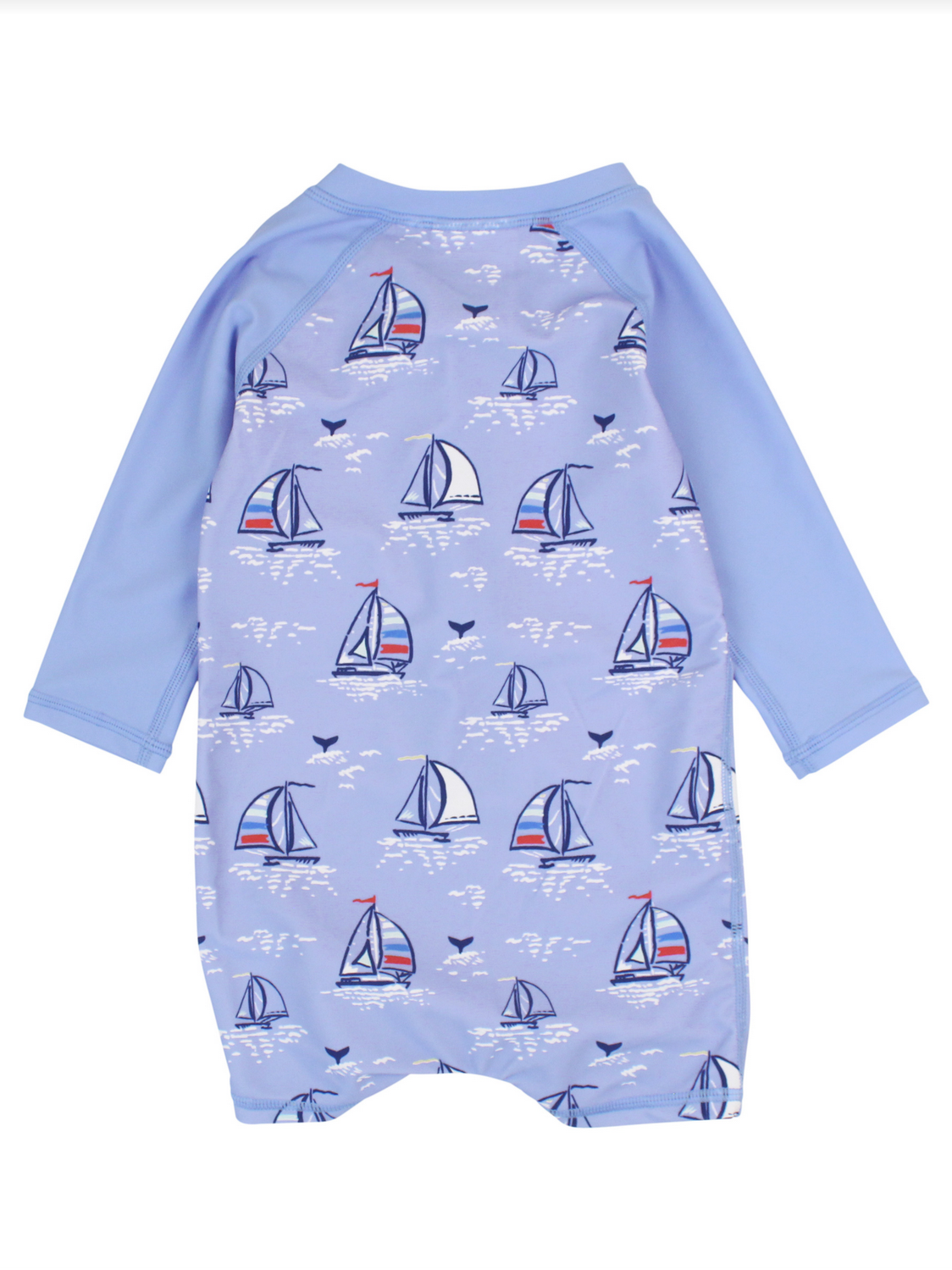 Blue Seas The Day LS One Piece Rashguard