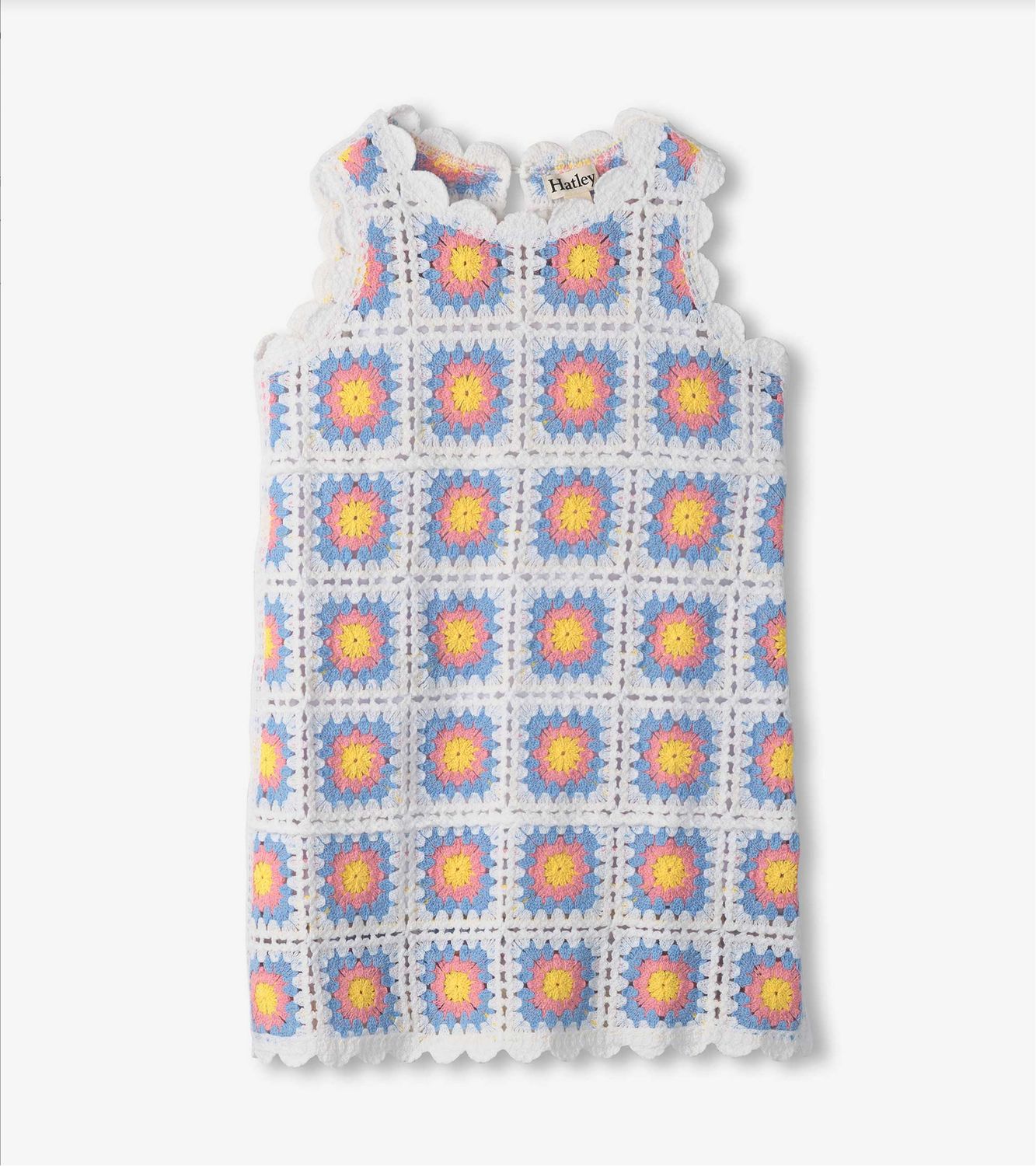 Buttercup Sleeveless Crochet Dress