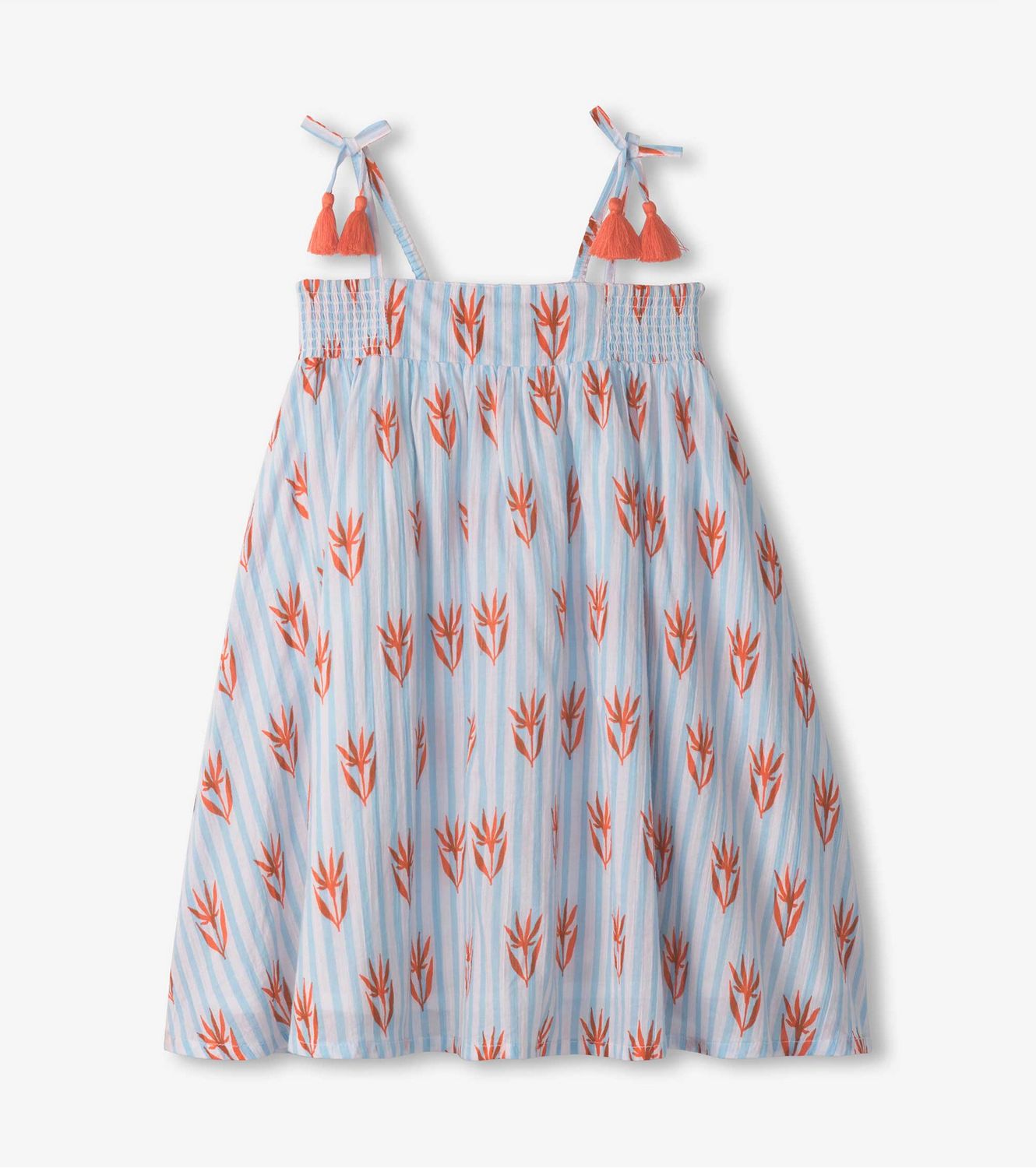 Crinkle Gauze Floral Dress