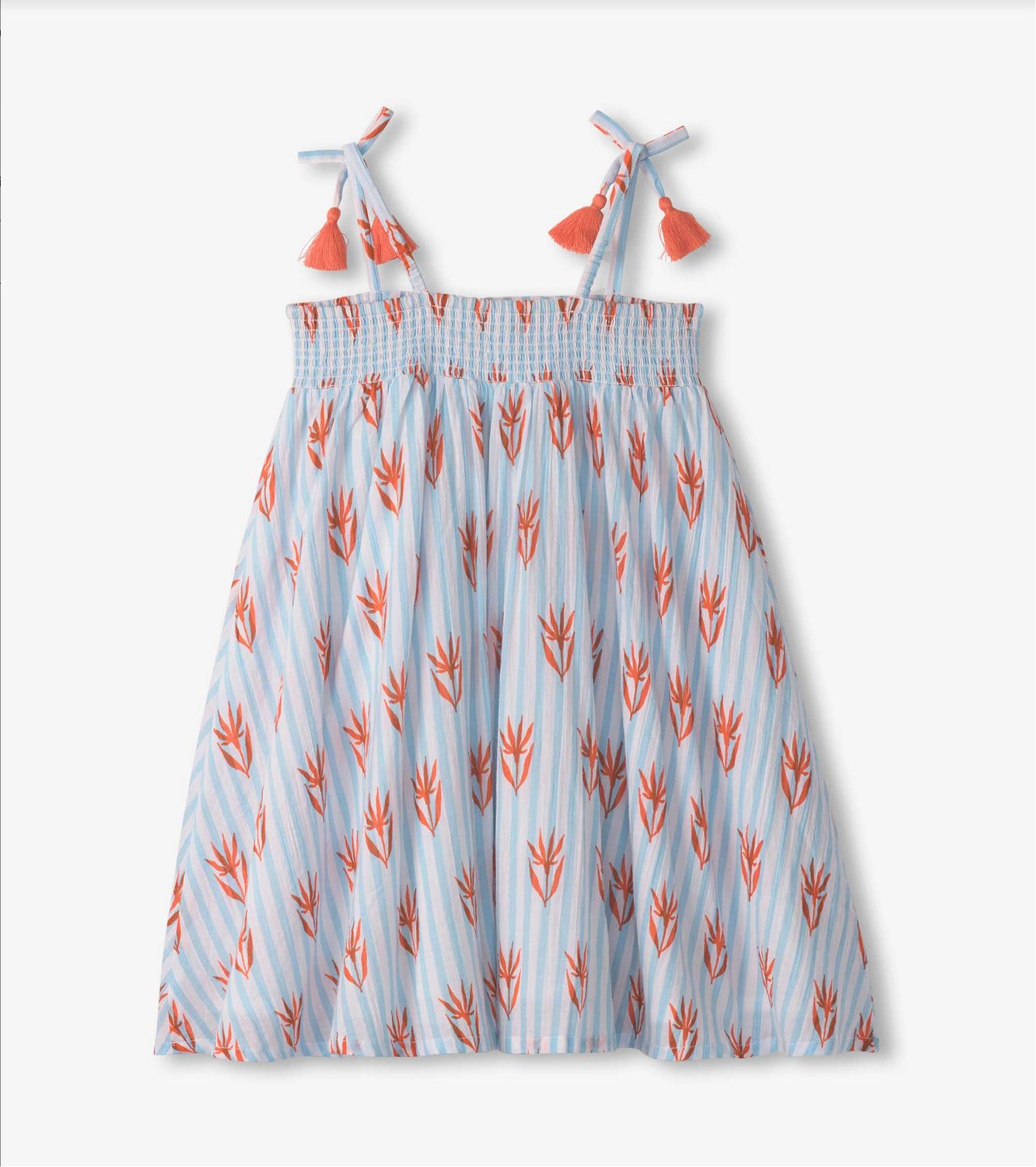 Crinkle Gauze Floral Dress