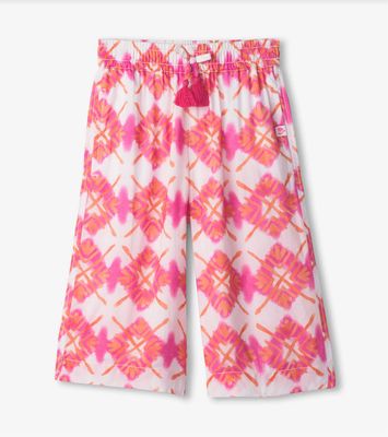Painted Sunburst Wide Leg Culottes