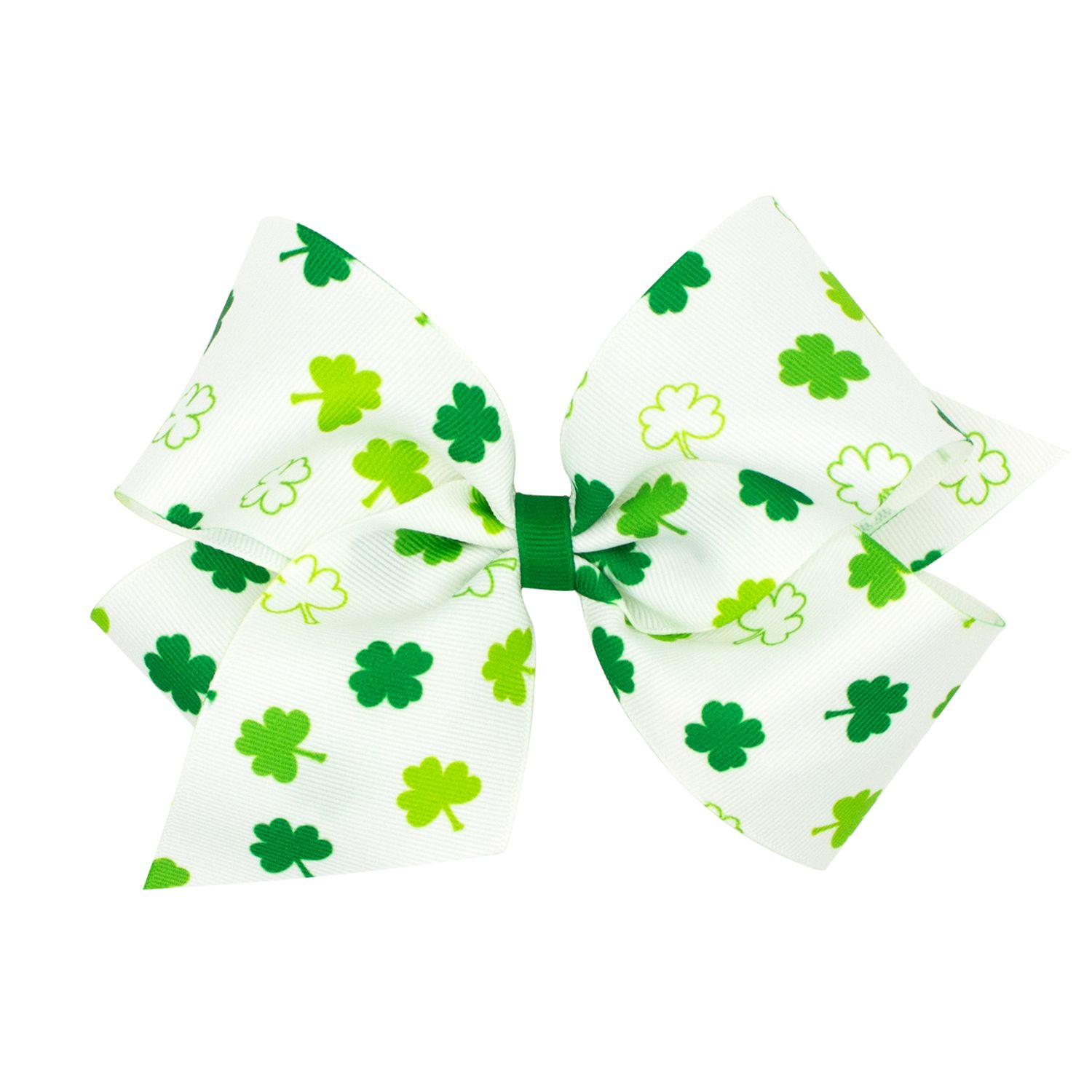 Medium Mini Shamrocks All Over Bow