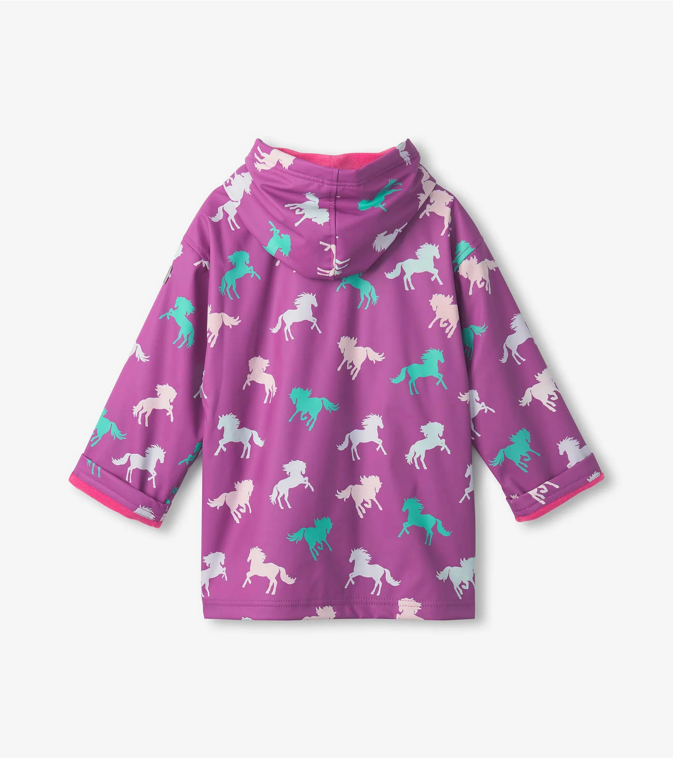 Leaping Horses Zip Rain Jacket