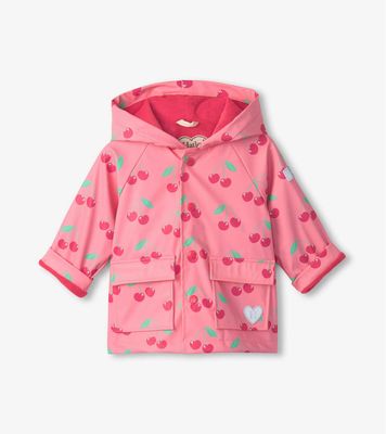Cherries Snap Raincoat