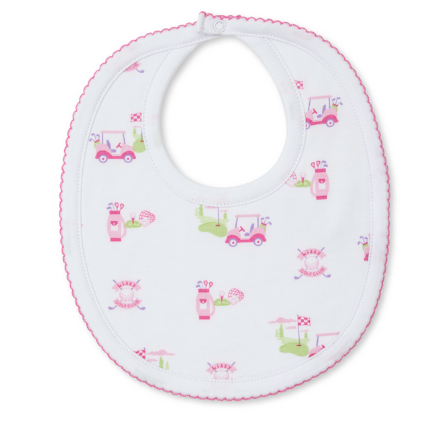 Pink Golf Bib