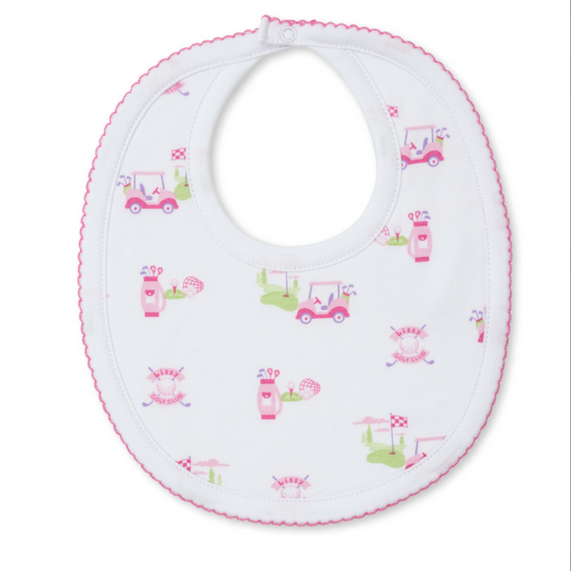 Pink Golf Bib