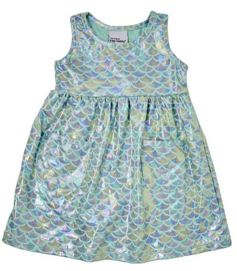Fairy Tale Scales SPF 50 Sleeveless Tee Dress