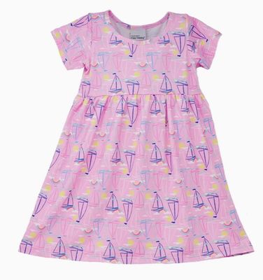 Sail Away SPF 50 Short Sleeve Tee Dress