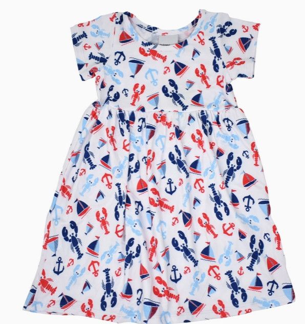 Sunday Sails SPF 50 Short Sleeve Tee Dress