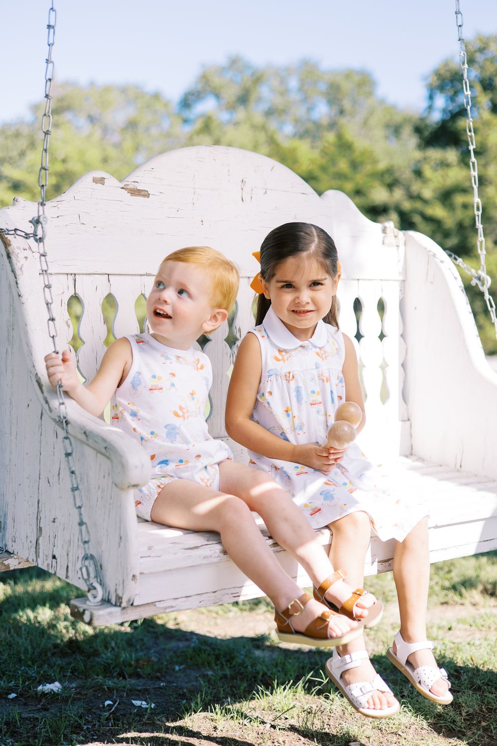 Music Parade Button Down Dress