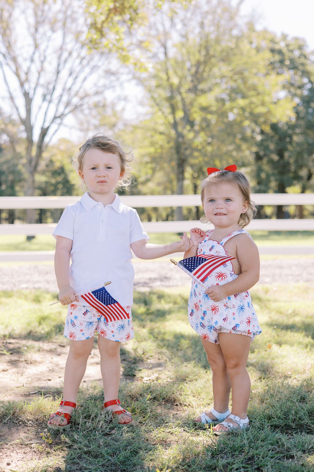 Patriotic Boy Shorts