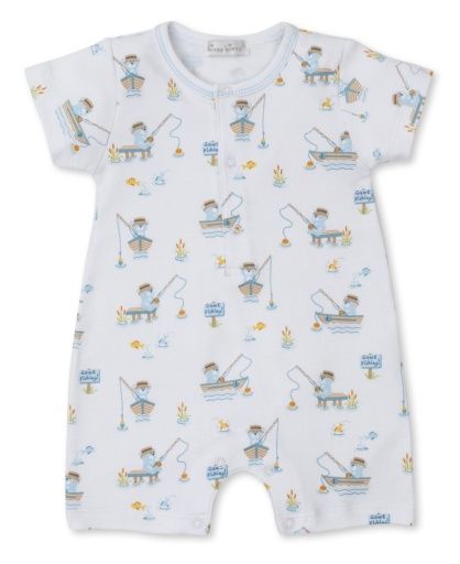 Fishing Playsuit, Color: Multi, Size: 0-3M
