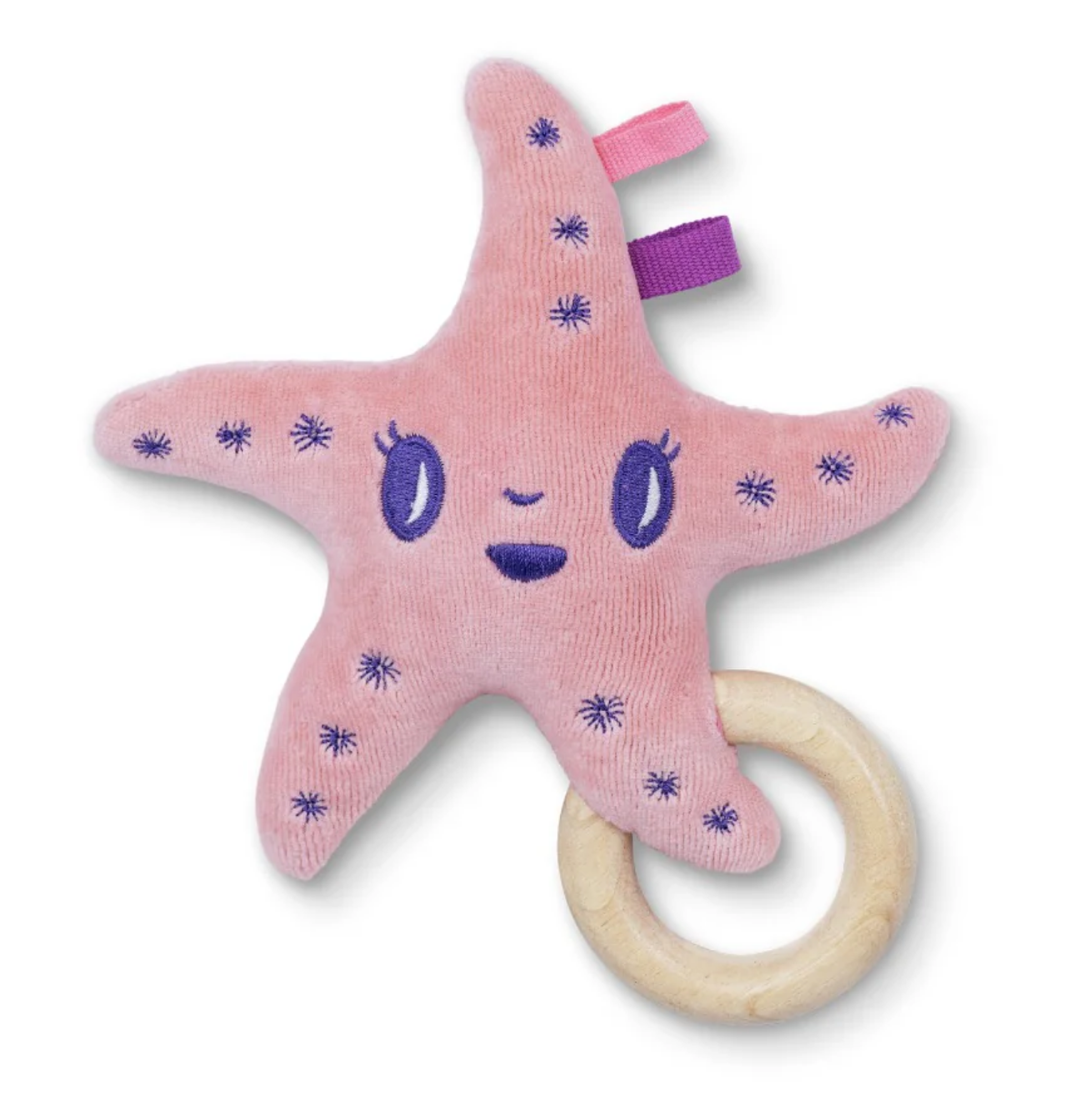 Pink Star Rattle