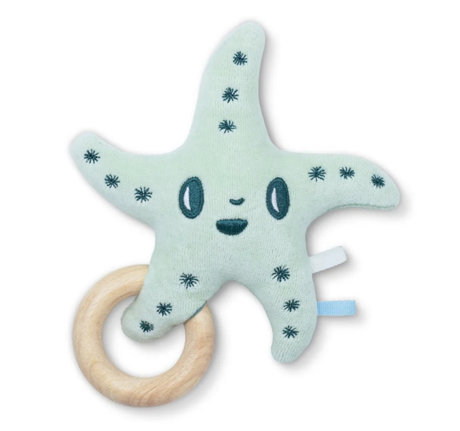 Teal Star Rattle